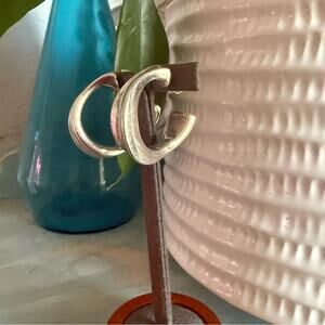 Simon Sebbag SSD Chunky 925 Silver Hoop Earrings